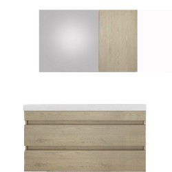 Έπιπλο Μπάνιου Ariel 65 cm Επιδαπέδιο και Κρεμαστό